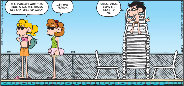 Chairway To Heaven Summer Morton Foxtrot Comics By Bill Amend