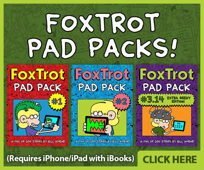FoxTrot Pad Packs for iPhone and iPad (FoxTrot ebook collections)