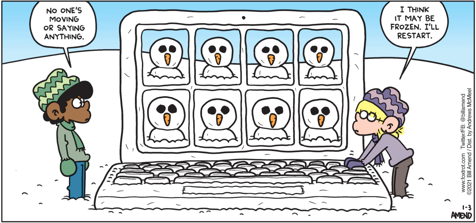 Resolve Computer Issue Comic