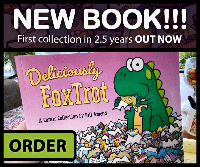 New book! Deliciously FoxTrot: A Collection by Bill Amend