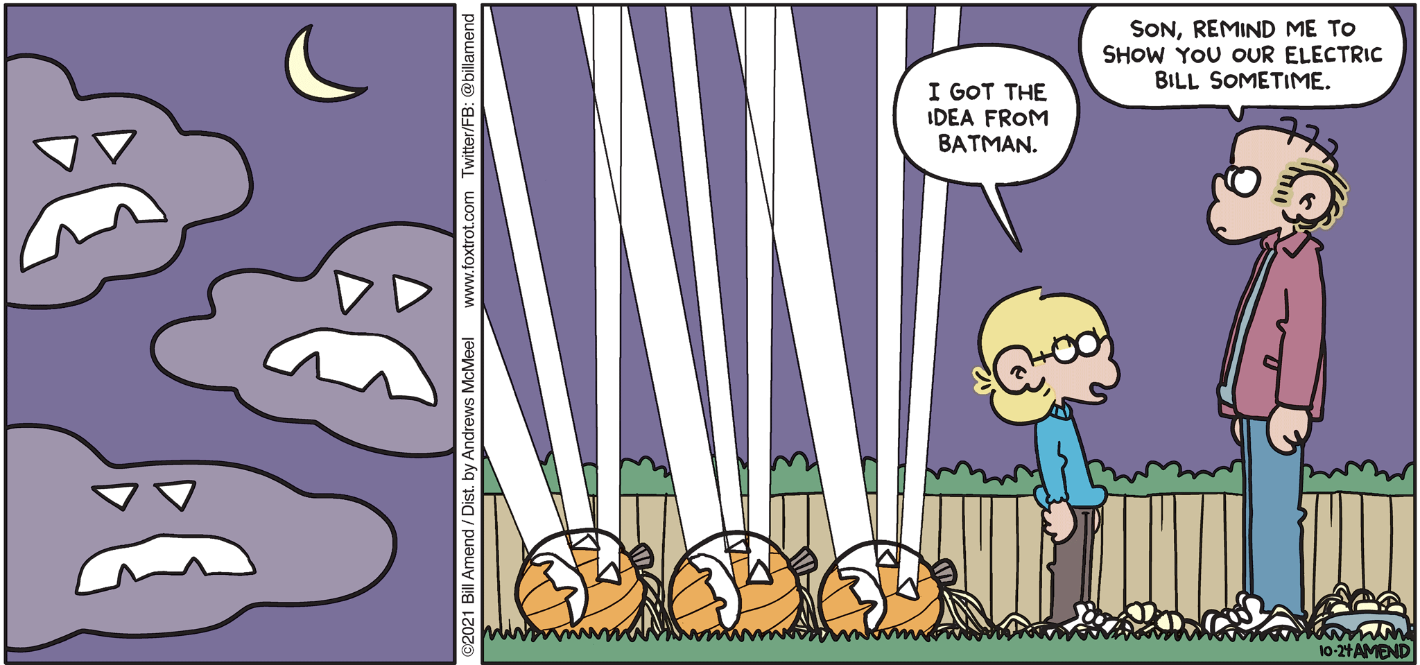 From the FoxTrot Archives: Halloween Comics