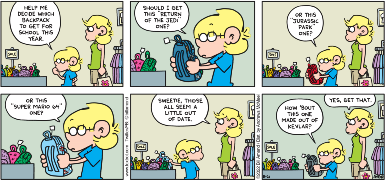 Foxtrot Comics By Bill Amend