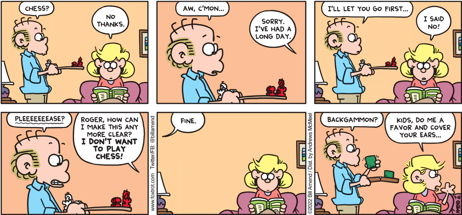 Foxtrot Comics By Bill Amend 2628