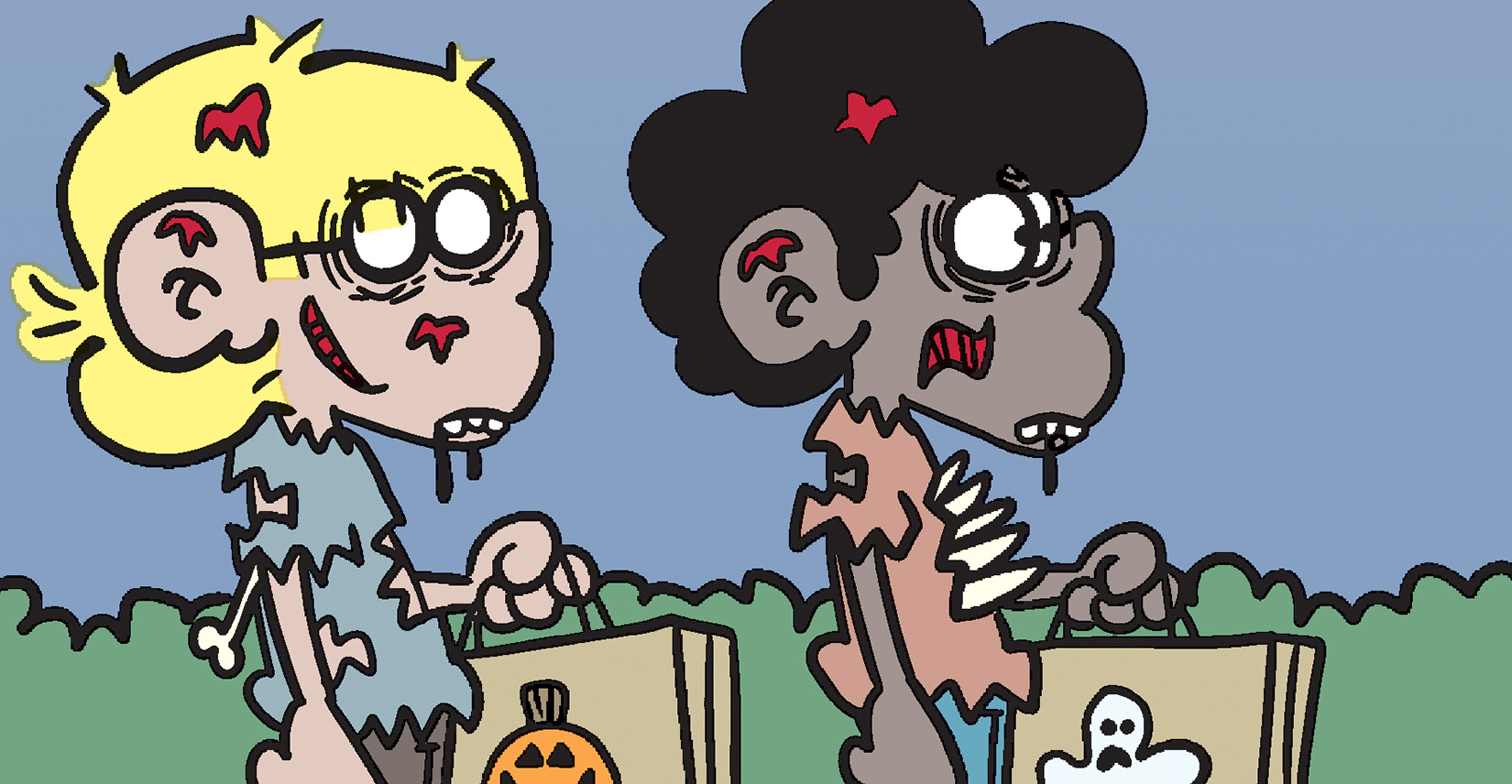 From the Archives: FoxTrot Halloween Comics by Bill Amend