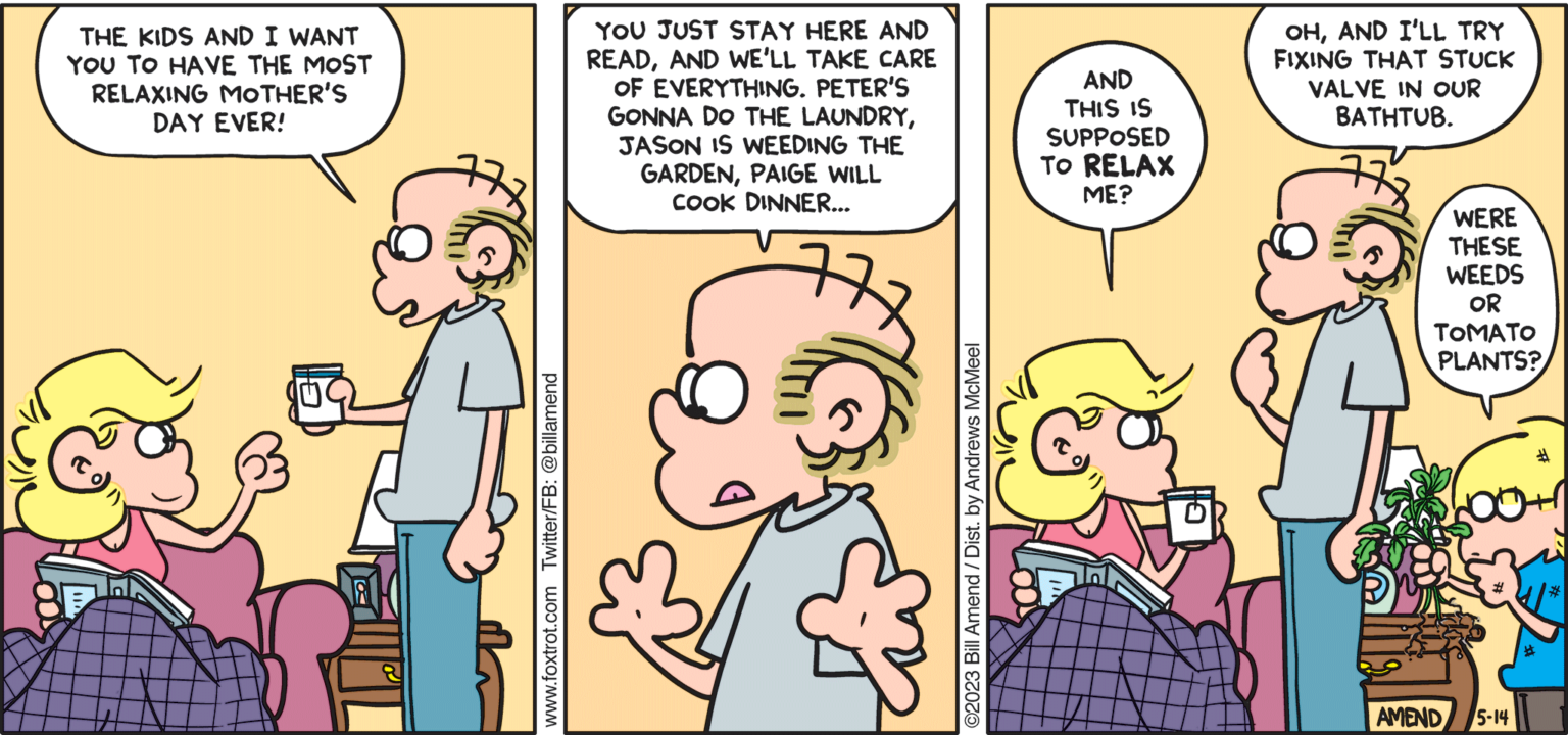 Foxtrot Comics By Bill Amend