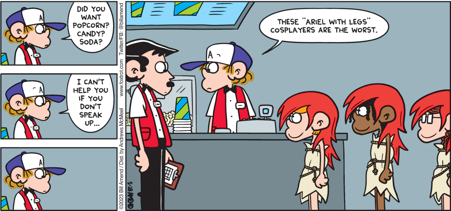 Foxtrot Comics By Bill Amend